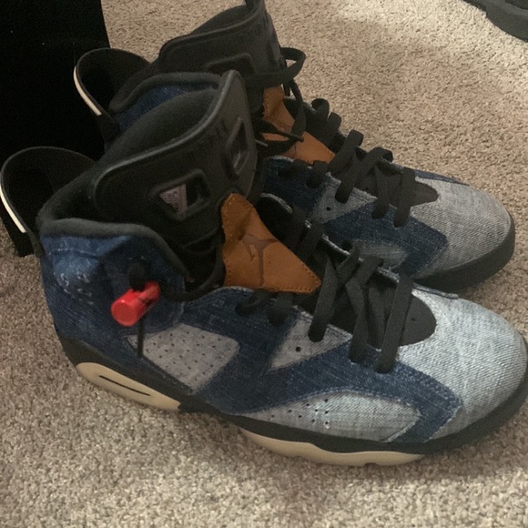 denim jordan 6s